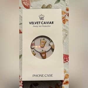 Velvet Caviar Phone Case - Coffee. Totally New